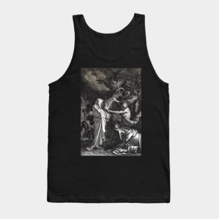 Saul consults Samuel after the witch of Endor by A Laurentius Tank Top